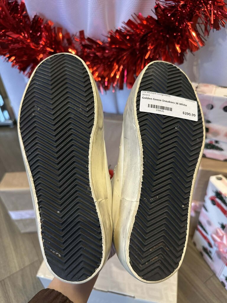 Golden Goose Mid Star Classic Sneakers - Size 36