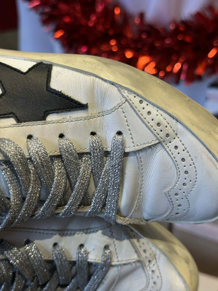 Golden Goose Mid Star Classic Sneakers - Size 36
