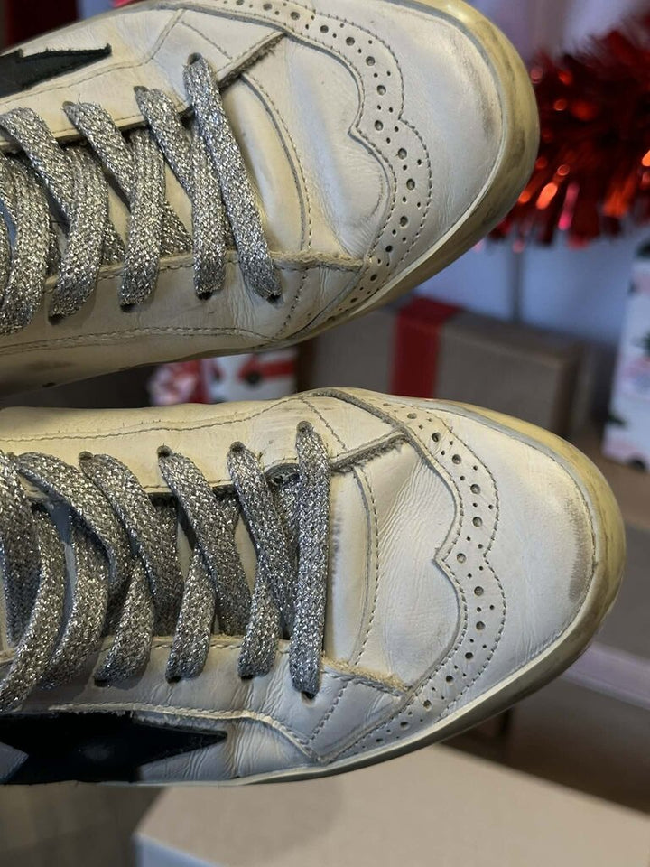 Golden Goose Mid Star Classic Sneakers - Size 36