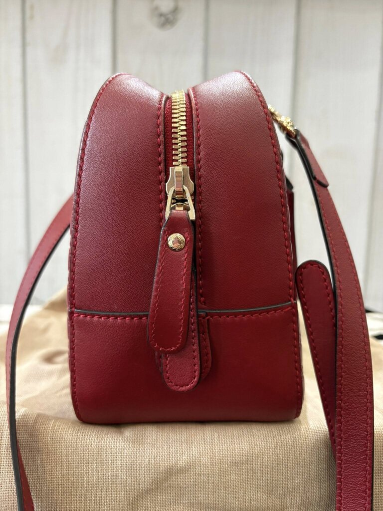 Gucci Microguccissima Pattern Leather Satchel