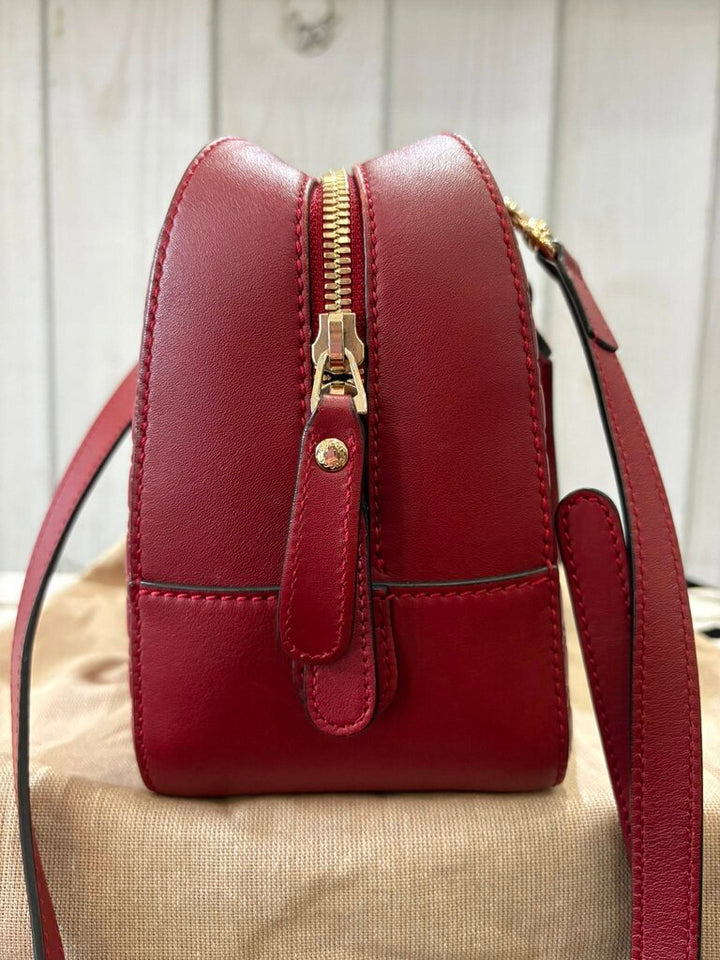 Gucci Microguccissima Pattern Leather Satchel