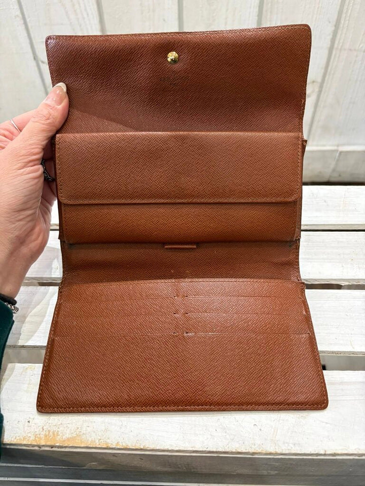 Louis Vuitton Monogram Portefeuille Sarah Wallet