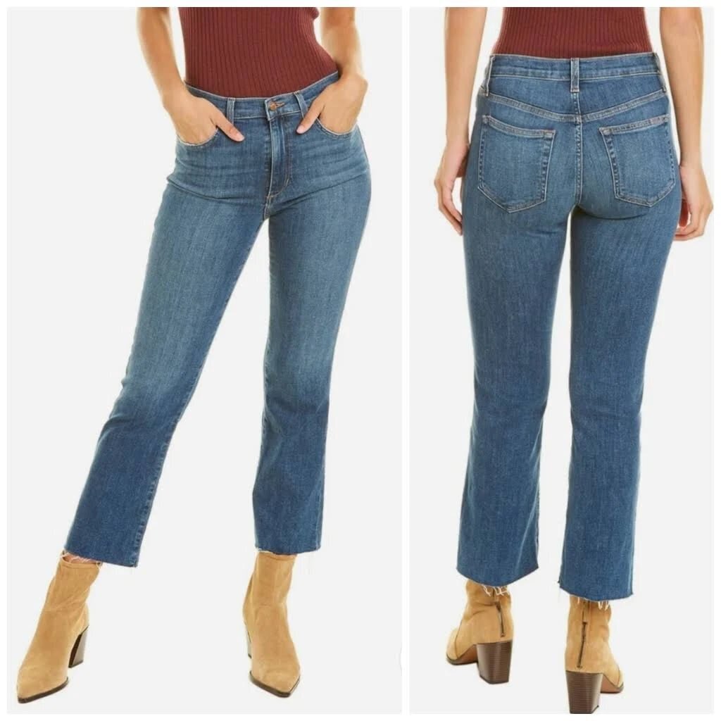 Joe's Jeans Cumbria High-Rise Crop Bootcut Jean - Size 30