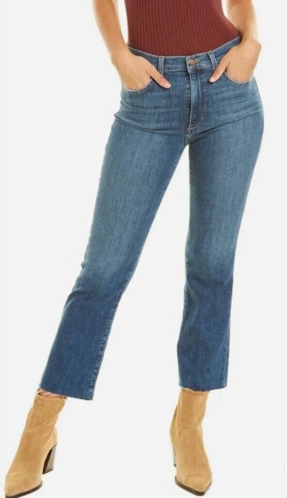 Joe's Jeans Cumbria High-Rise Crop Bootcut Jean - Size 30