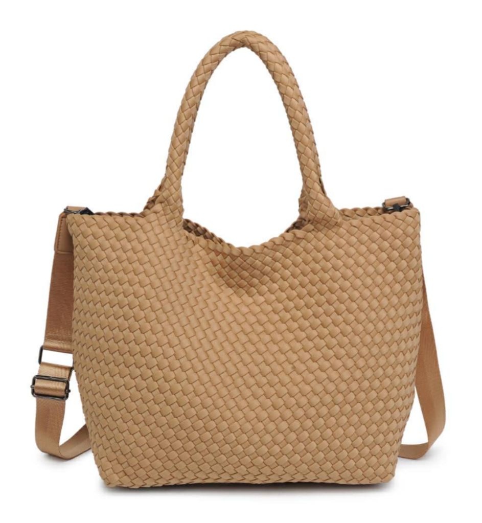 Sol and Selene NWT Sky's The Limit Tote In Nude (Retails for $150)