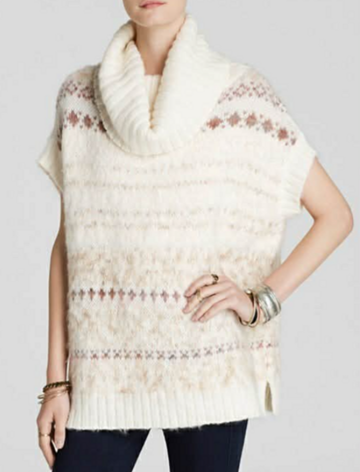 Free People Snow Bunny Oversized Sweater - Size XS