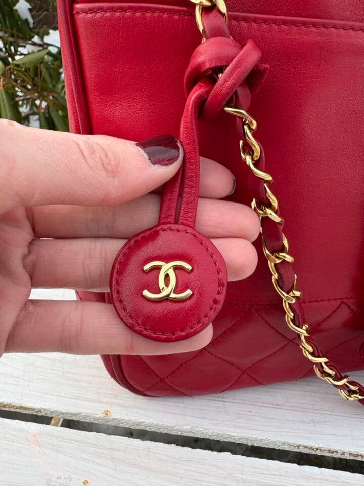 Chanel Matelasse Calfskin Chain Shoulder Bag