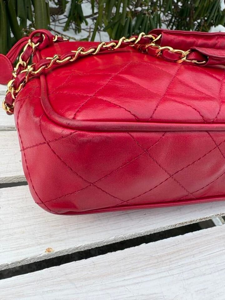Chanel Matelasse Calfskin Chain Shoulder Bag