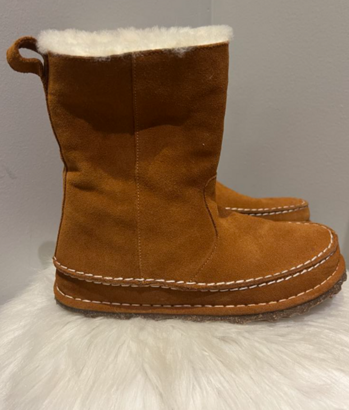 Birkenstock Lahti Suede Boots - Size 36