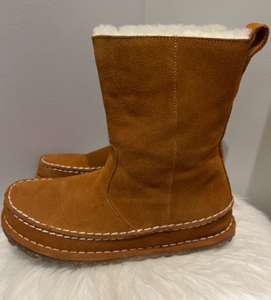 Birkenstock Lahti Suede Boots - Size 36