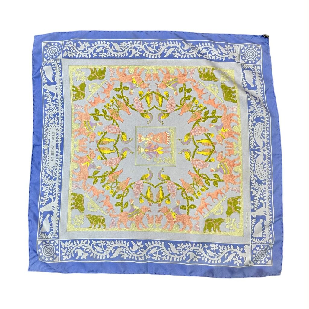 Hermes Early America 100% Silk Handkerchief (Retails for $435)