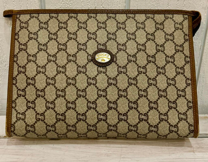 Gucci Vintage GG Plus Clutch