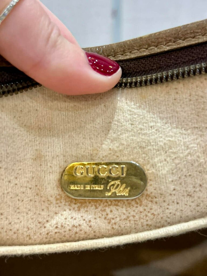 Gucci Vintage GG Plus Clutch