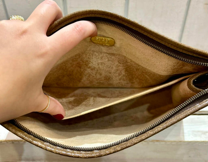Gucci Vintage GG Plus Clutch