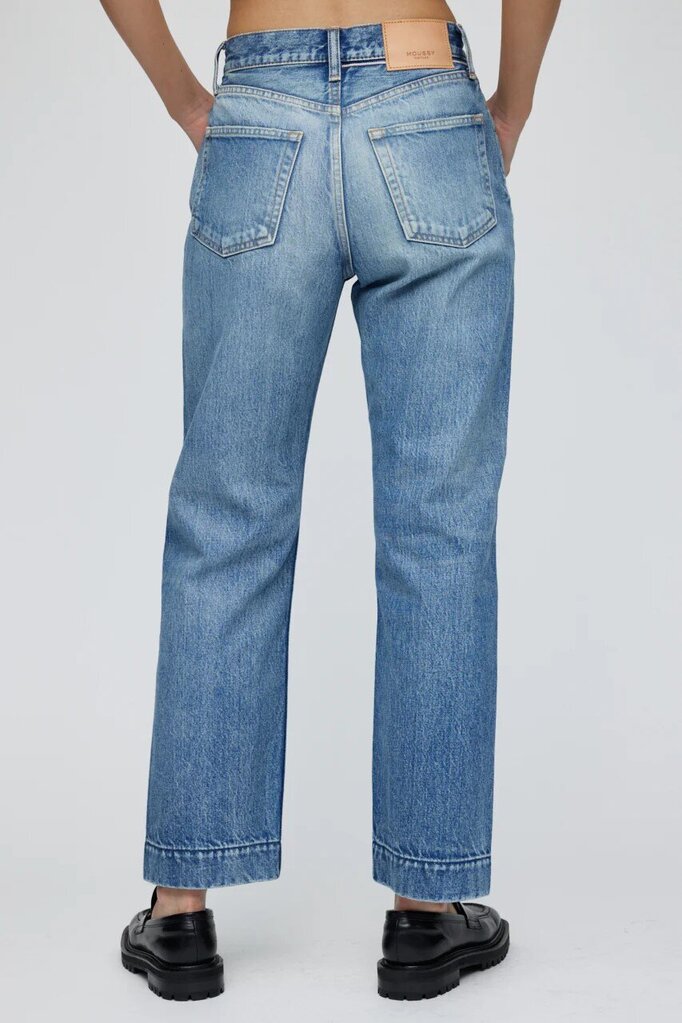Moussy NWT Jeans Marilla Wide Straight Light Blue - Size 24 (Retails for $360)