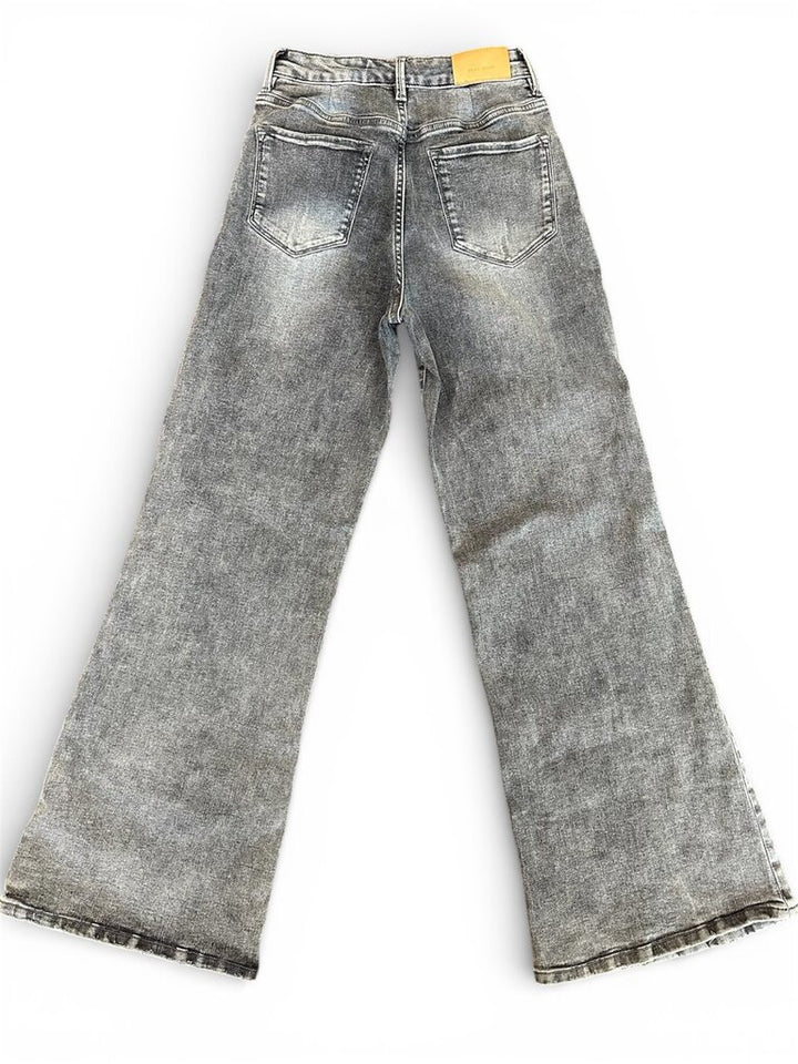 Dear John Taylor Stretch Denim Mid Rise Ankle Length Straight Leg Jeans - Size 27