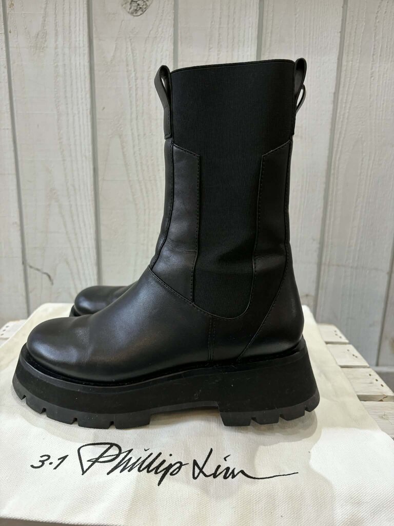 Phillip Lim Kate Lug Sole Combat Boots - Size 38.5 (Retails for $595)