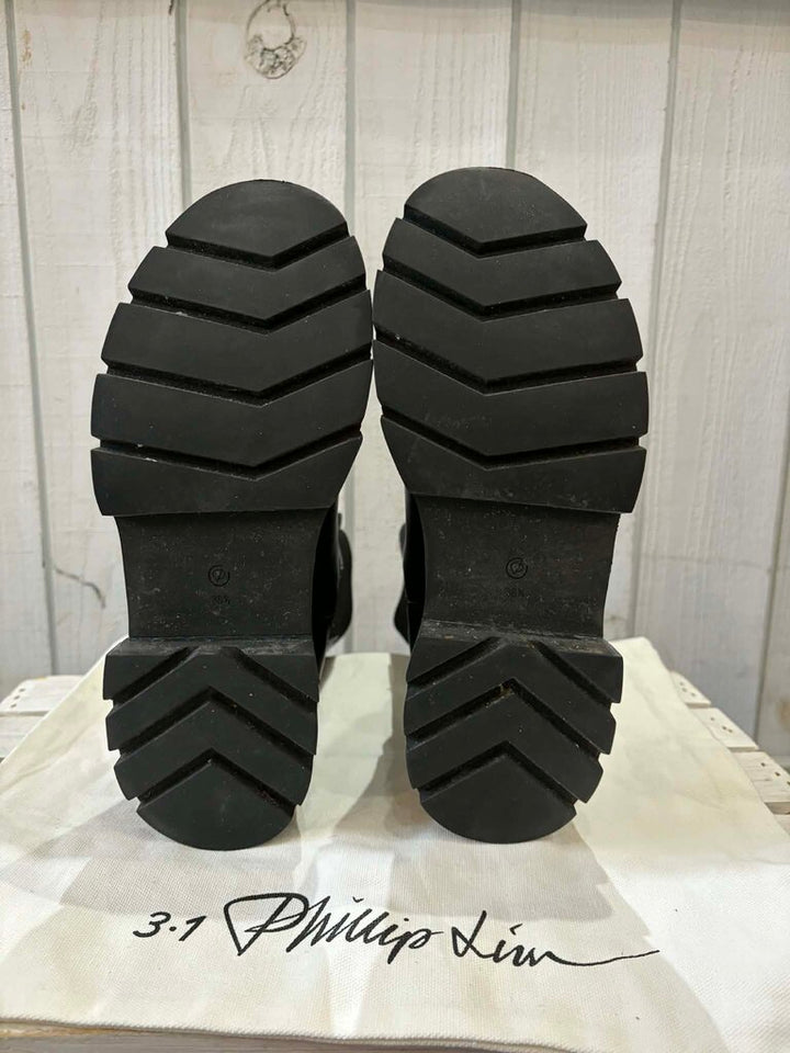Phillip Lim Kate Lug Sole Combat Boots - Size 38.5 (Retails for $595)