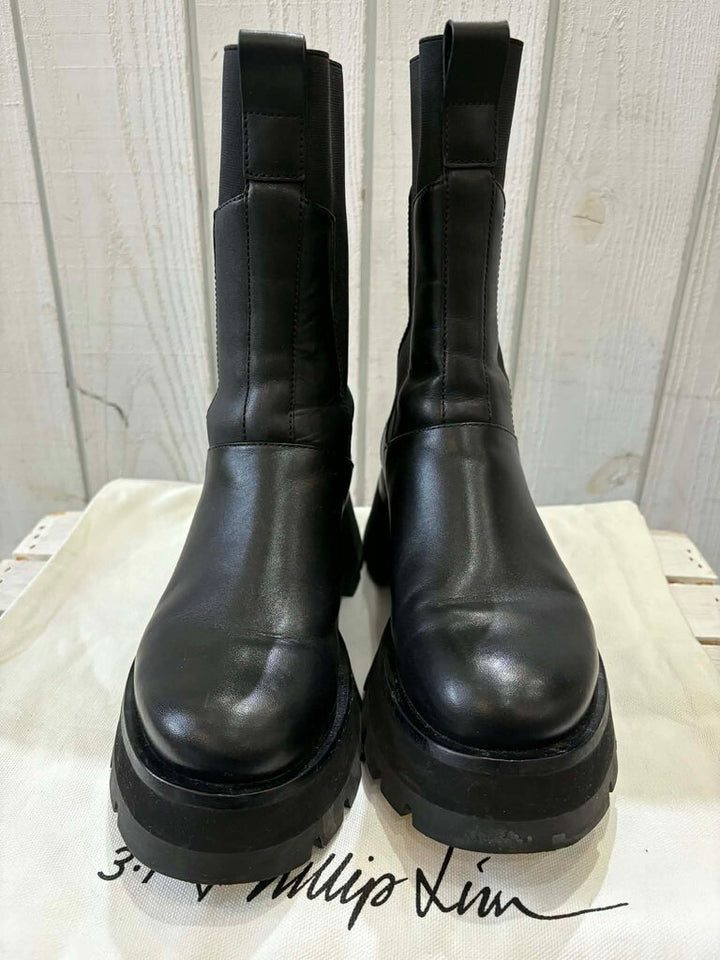 Phillip Lim Kate Lug Sole Combat Boots - Size 38.5 (Retails for $595)