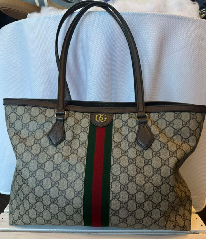 Gucci GG Supreme Ophidia Medium Tote