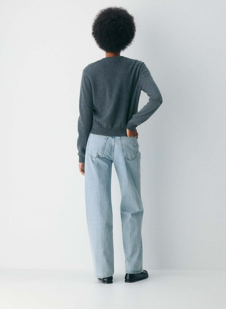 Denim Forum The Farrah Hi-Rise Wide Jean - Size 30 (Retails for $110)