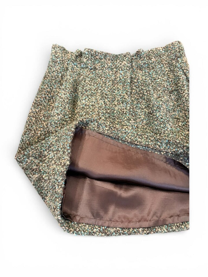 Milly NWT Brown Wool Blend Skirt - Size 4
