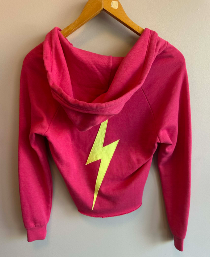 Aviator Nation Lightning Bolt Pullover - Size Small