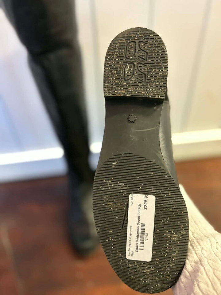 Stuart Weitzman The 5050 Nappa Leather Boot - Size 9 (Retails $850)