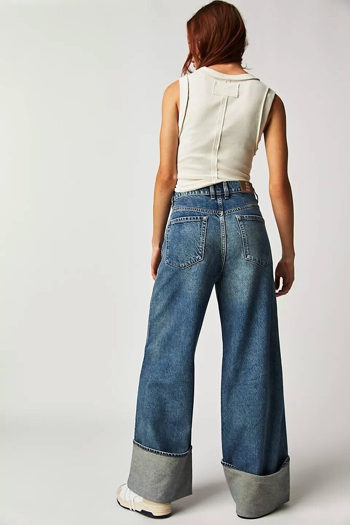 We The Free Final Countdown Cuffed Low-Rise Jeans - Size 26(Retails $128)