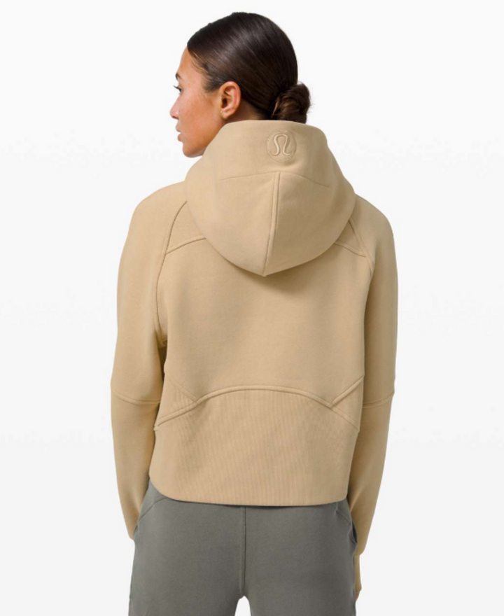 Lululemon Scuba Oversized 1/2 Zip Hoodie in Trench - Size M/L (Retails for $118)