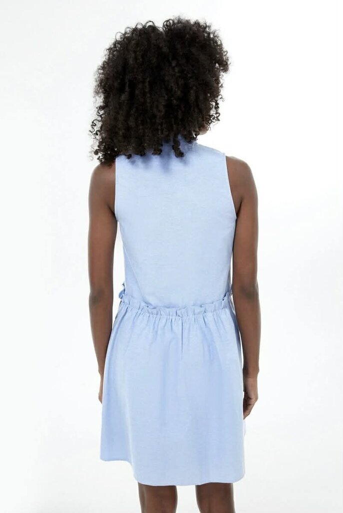 Tuckernuck Oxford Sleeveless Royal Shirt Dress - Size XS
