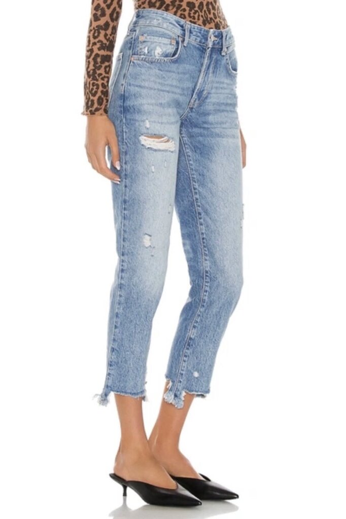 Free People NWT Good Times Relaxed Jean in November Rain - Size 28