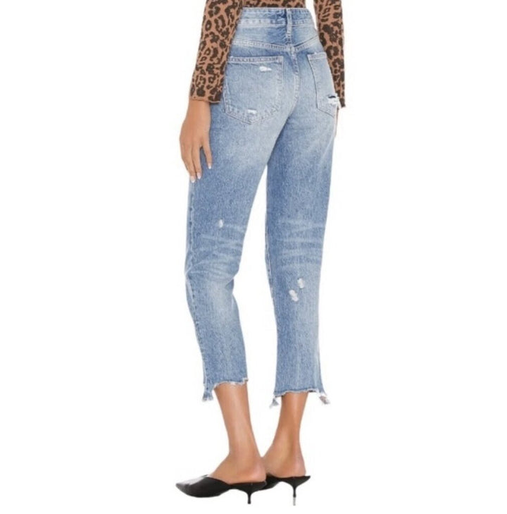 Free People NWT Good Times Relaxed Jean in November Rain - Size 28