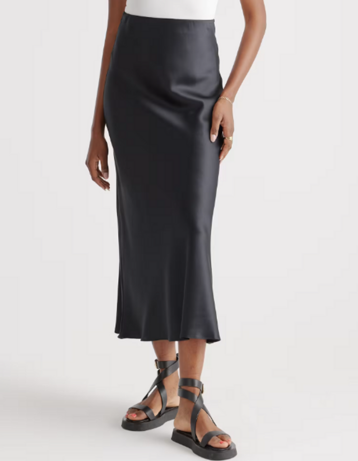 Quince Silk Maxi Skirt - Size Small(Retails $79)