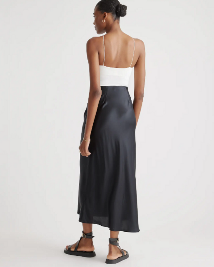 Quince Silk Maxi Skirt - Size Small(Retails $79)