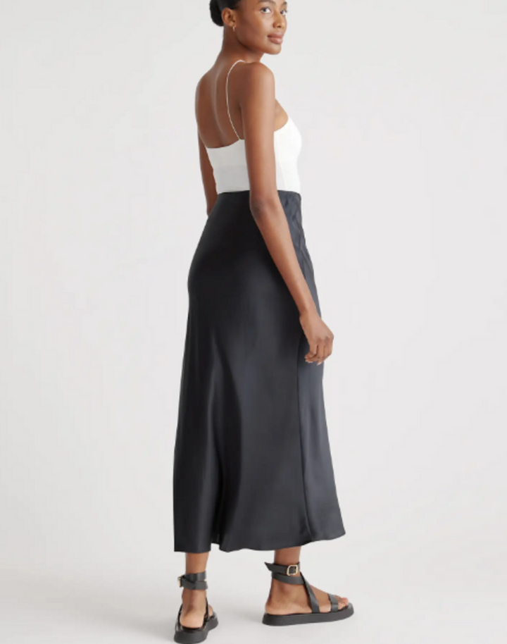 Quince Silk Maxi Skirt - Size Small(Retails $79)