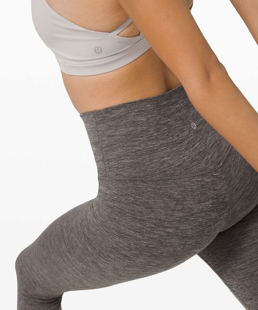 Lululemon Align Pant 28" in Heathered Black - Size 4(Retails for $98)