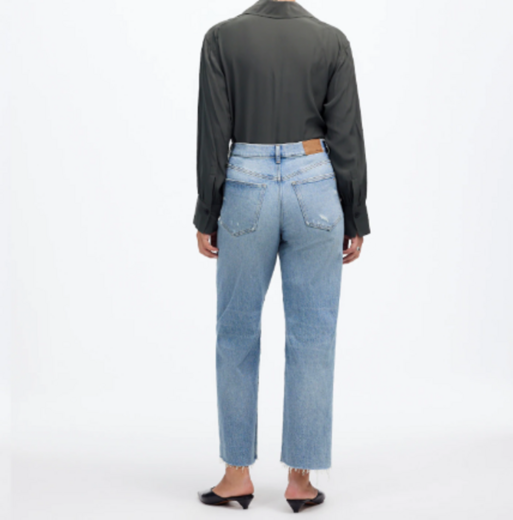 Madewell The Perfect Vintage Wide-Leg Crop Jeans - Size 29