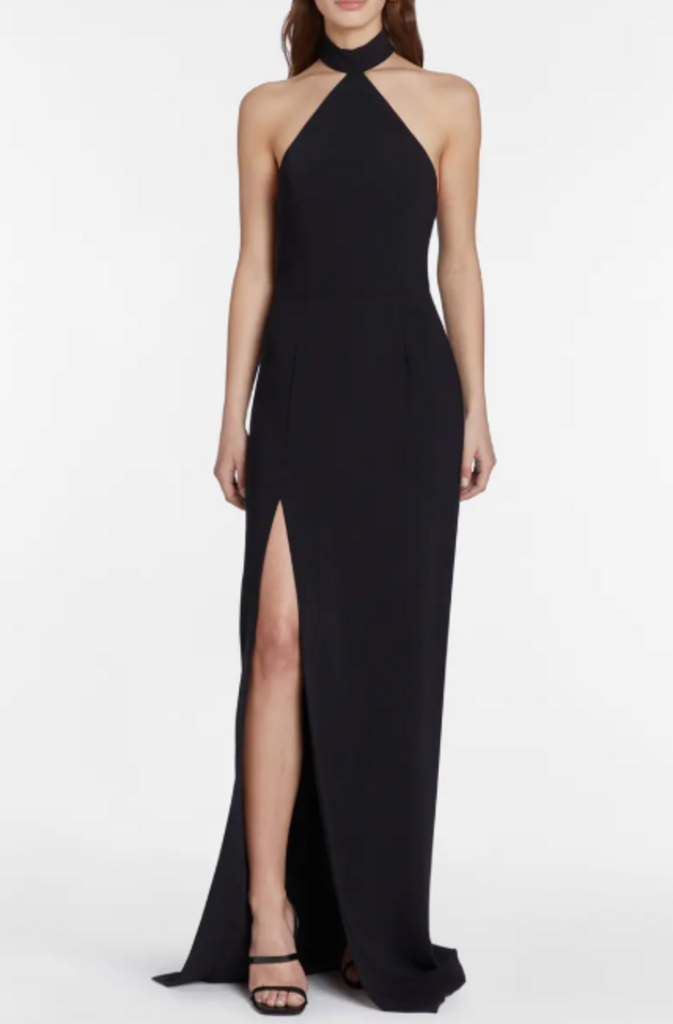 Amanda Uprichard Queen Halter Gown - Size Small