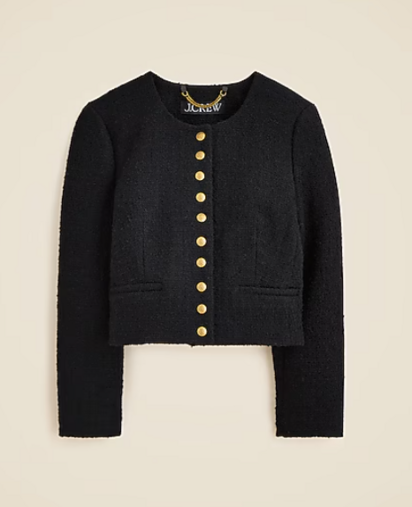 J. Crew Bridgette Lady Jacket in Tweed - Size 00 (Retails for $268)