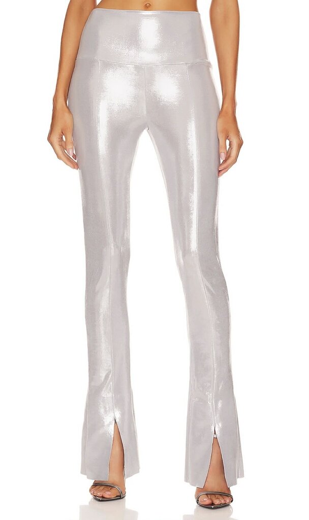 Norma Kamali Spat Legging in Silver - Size Small(Retails for $185)