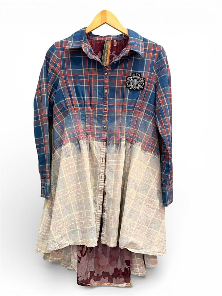 Aratta Silent Journey Velvet Burnout Tunic - Size Small