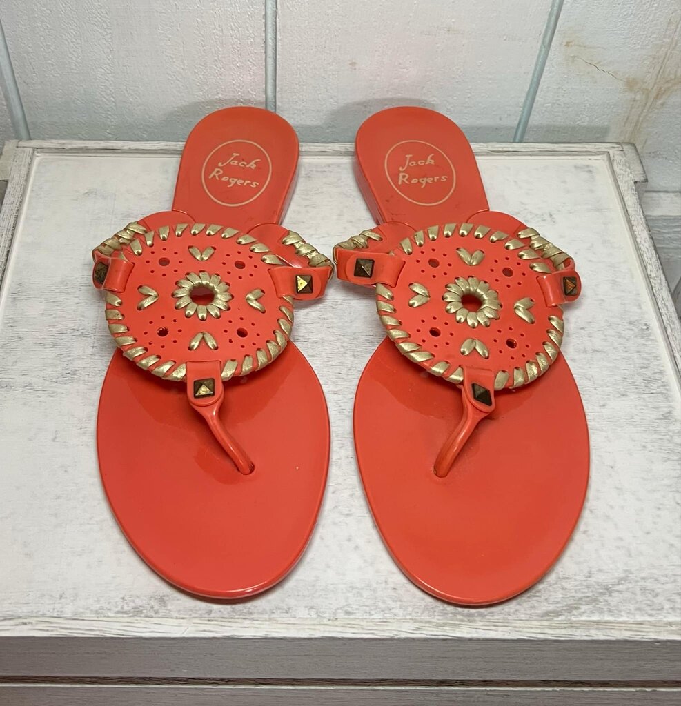 Jack Rogers Georgia Jelly Sandals - Size 6.5