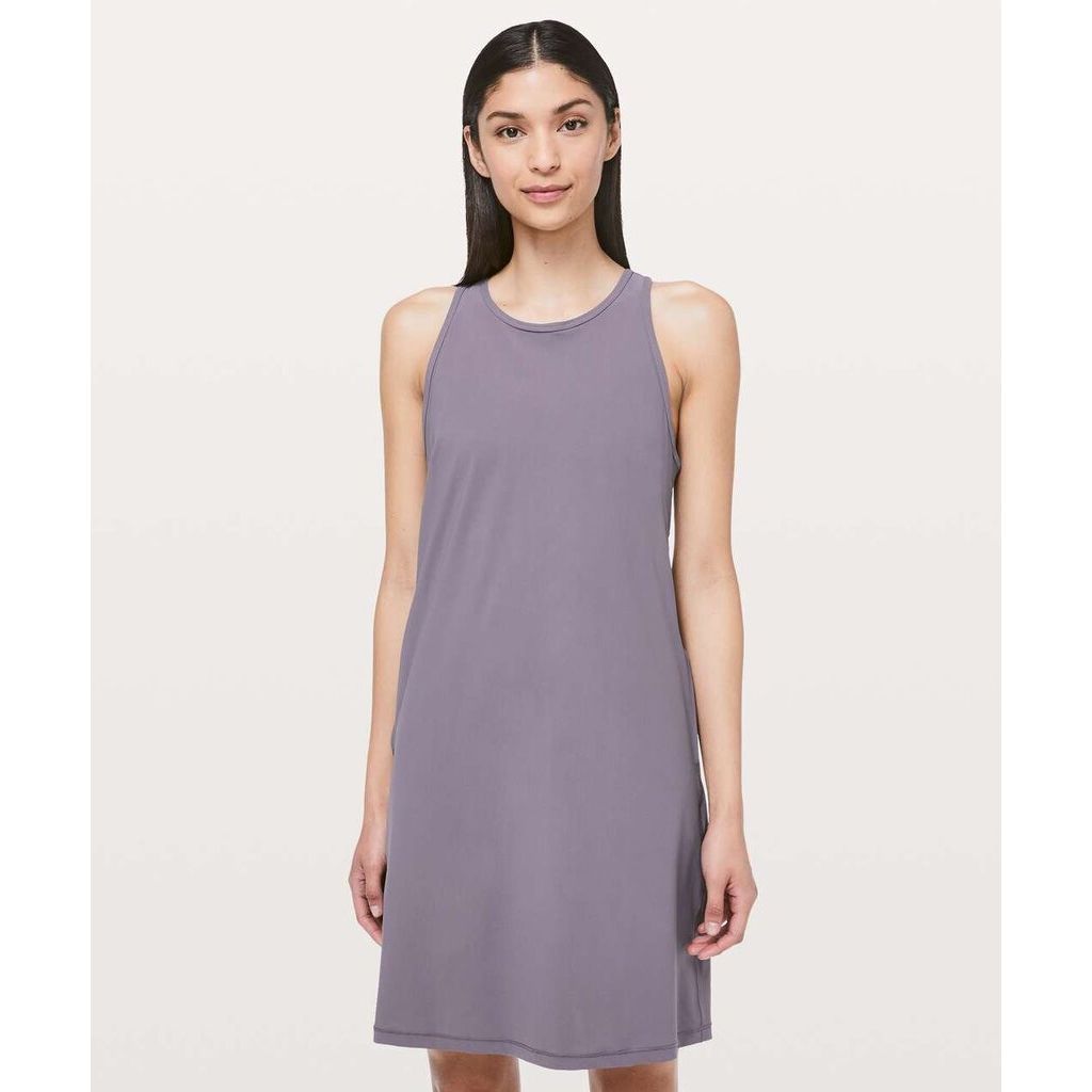 Lululemon Early Morning Dress in Graphite Purple - Size 8(Retails for $118)