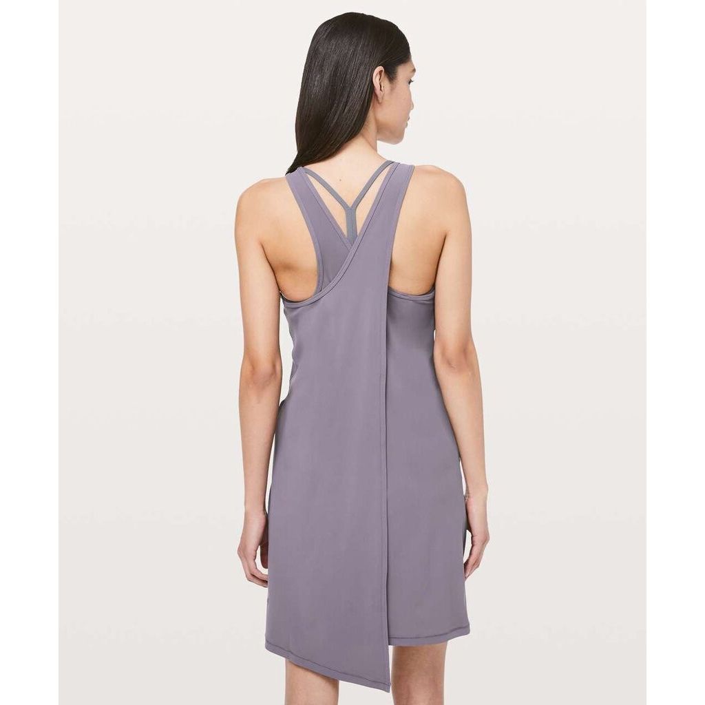 Lululemon Early Morning Dress in Graphite Purple - Size 8(Retails for $118)