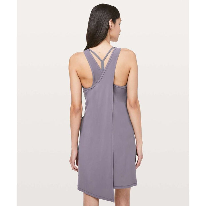 Lululemon Early Morning Dress in Graphite Purple - Size 8(Retails for $118)