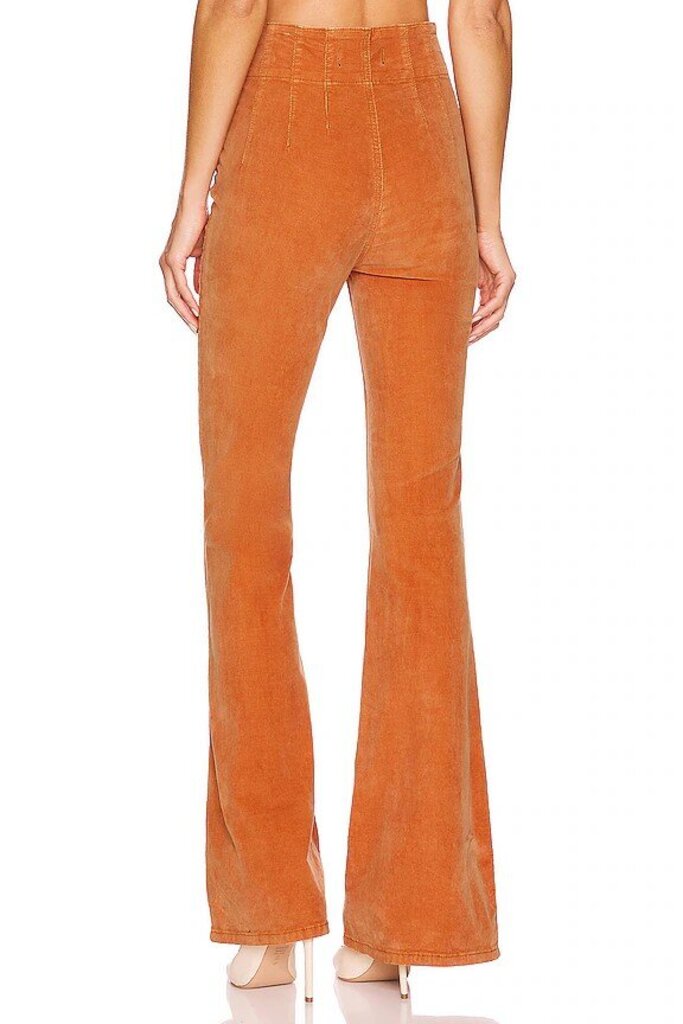 Free People Jayde Cord Flare in Cognac - Size 31 (Retails for $98)