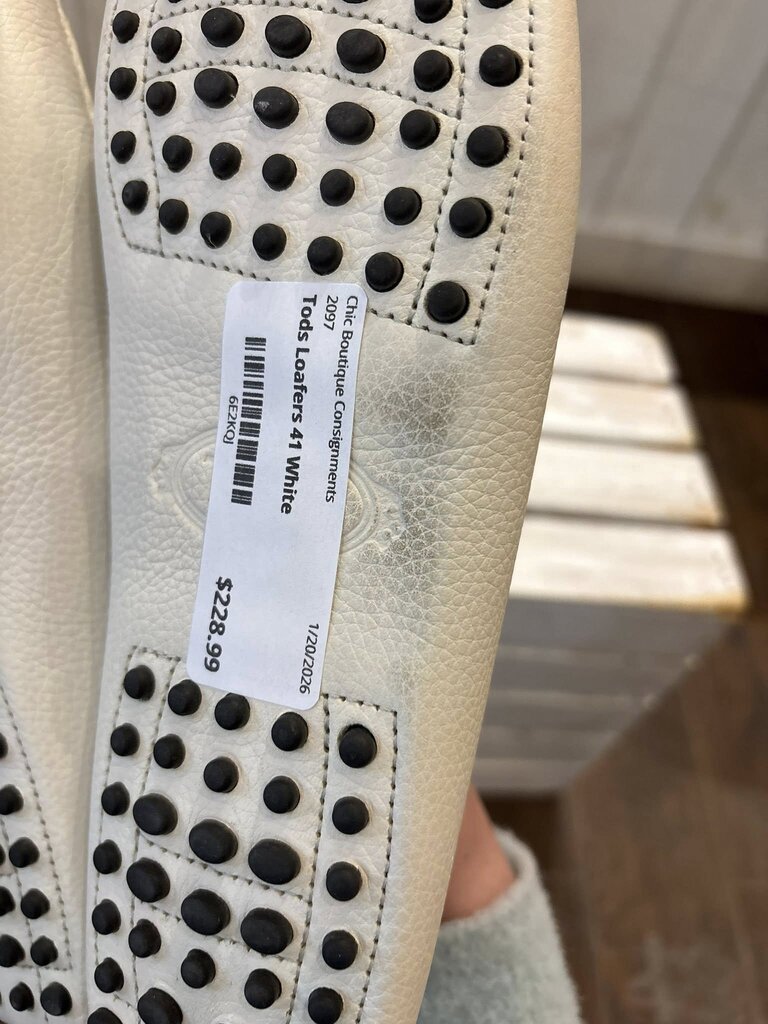 Tods Gommino Loafers in Leather - Size 10