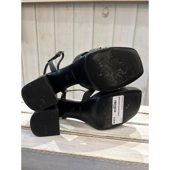 Reformation Maize Platform Heeled Sandals - Size 8 (Retails for $278)