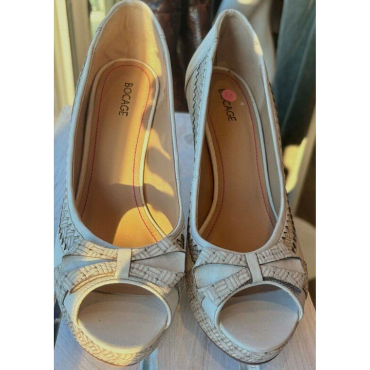 Bocage Platform Pumps - Size 38